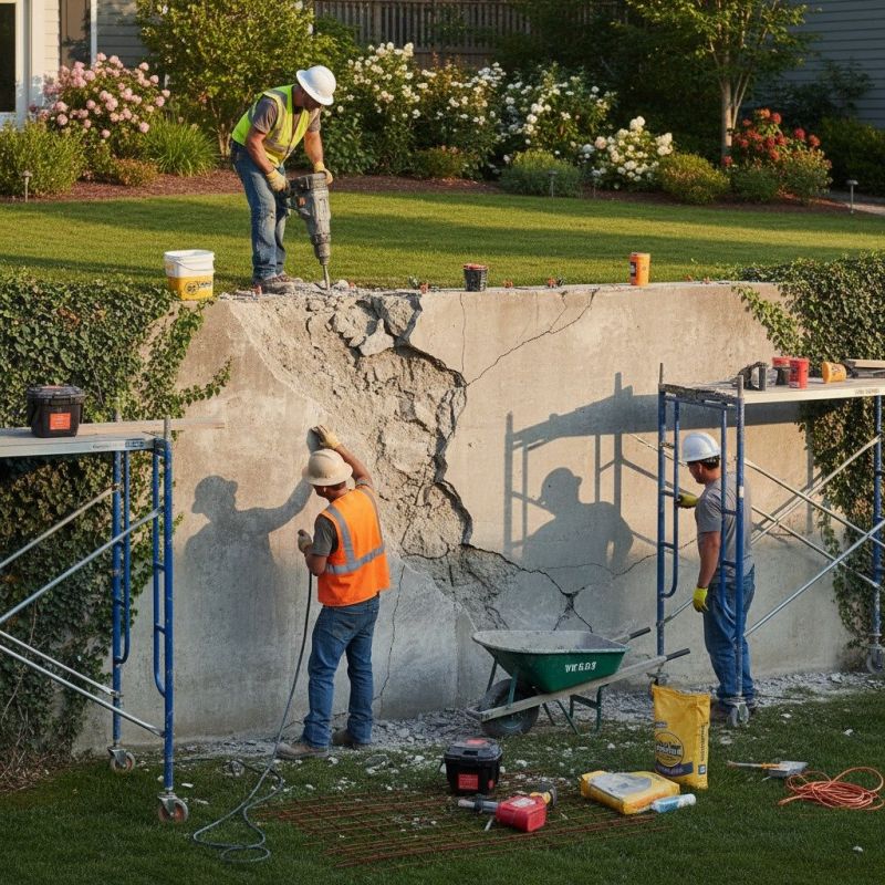 Local Concrete Repair pros at work