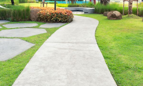 Concrete Walkway Resurfacing in Mobile