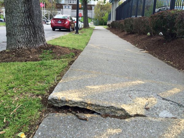 Cement Sidewalk Repair in Mobile