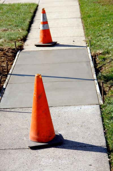 Sidewalk Slab Repair in Mobile