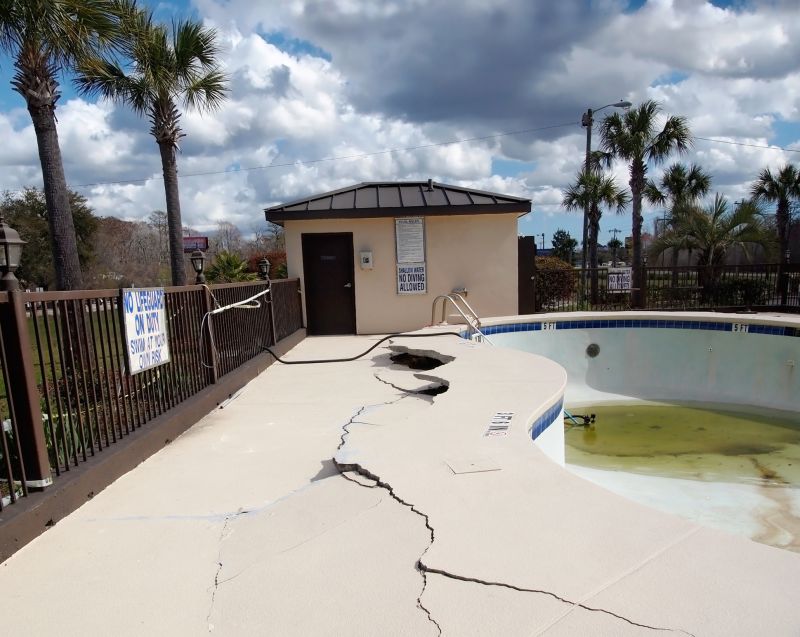 Pool Deck Repair