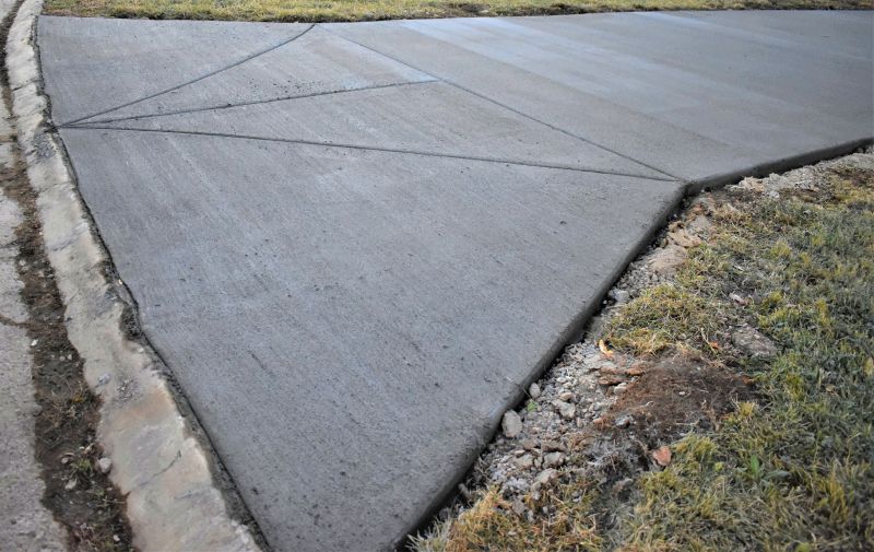 Sealed Concrete Driveway